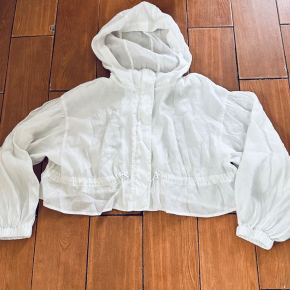 Olive des Olive Women Jacket Medium beige Long Sleeve Fullzip Regular - Picture 8 of 11